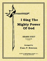 I SING THE MIGHTY POWER OF GOD BRASS DUET cover